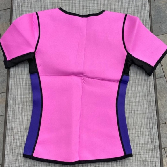Sweat Shaper Vest with Cap Sleeves, Zipper, New, Size XS - Picture 3 of 4